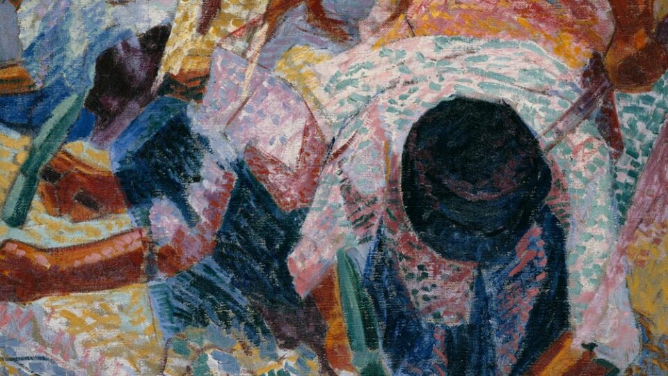 Umberto Boccioni, Selciatori, 1914 (image courtesy of Open Access at The Met)