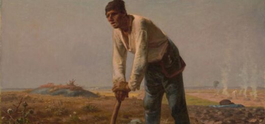 Jean-François Millet, Uomo con la zappa, 1860-1862 (digital image courtesy of Getty’s Open Content Program)