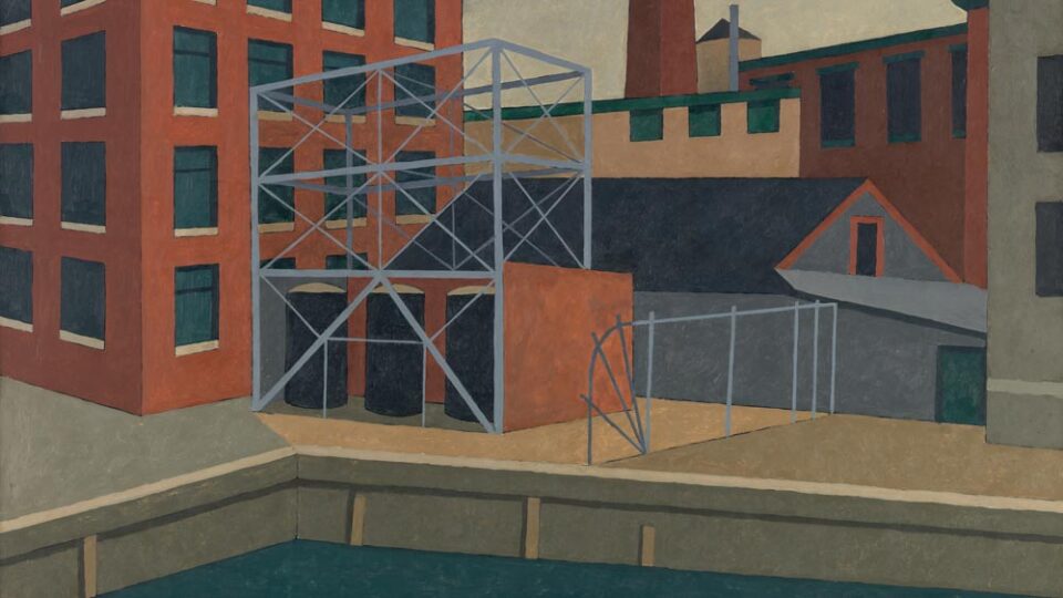 Niles Spencer, Mulino sul lungomare, 1940 (image courtesy of Open Access at The Met)