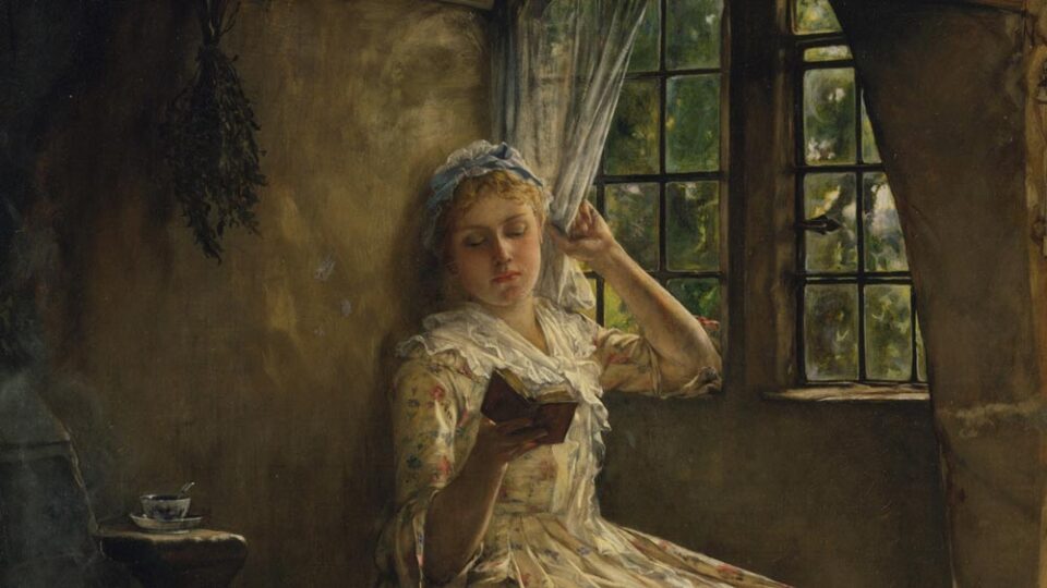Frank Millet, Un angolo intimo, 1884 (digital image courtesy of Open Access at the MET)