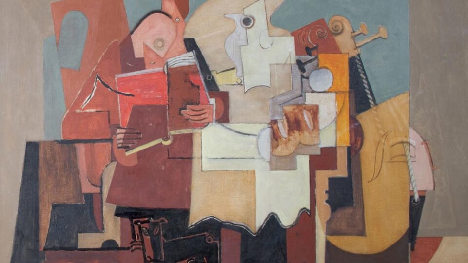 Louis Marcoussis, Le Lecteur, 1937 (photo by Birmingham Museums Trust)